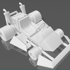 Immagine-2022-04-22-100930.png STL file Mario Kart DS - Standard Kart・Design to download and 3D print, adrianocr
