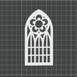 Screenshot-2026-06-16-120955.png Gothic Windows STL & SVG  Set-3   (18 Authentic Designs in 1) | Wall Decor | Detailed Customizable Gothic  Cathedral Windows