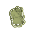 Suzy.png Peppa Pig Full Character Set Cookie Cutter (For Personal Use)