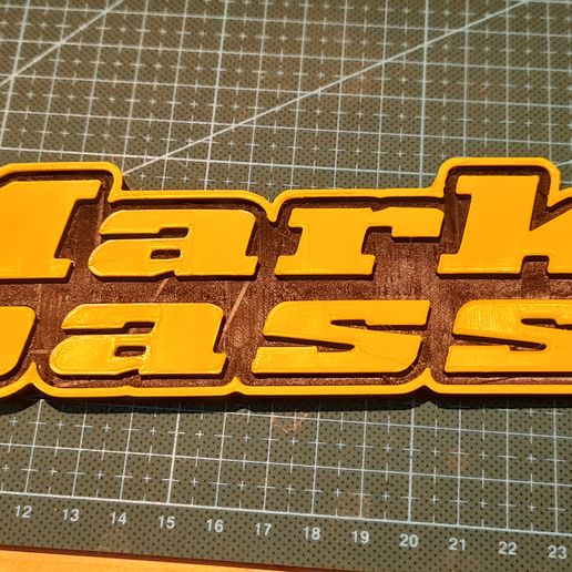 MARKBASS Logo 3D model