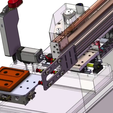 06.png 3D CAD Model – In-Mold Labeling Robot | High-Precision Automation for Plastic Injection Molding