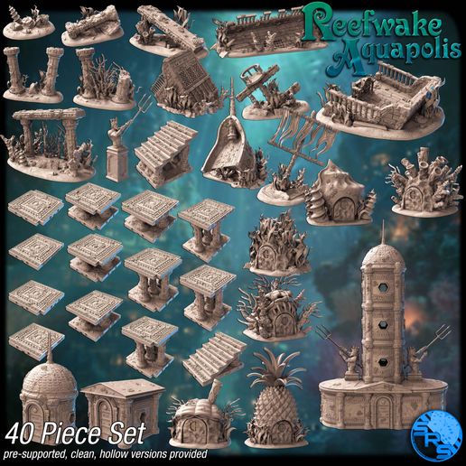 Sunken City Terrain Set