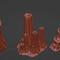 Space-Bug-Infested-Bits-Bundle-01.jpg 3D file Space Bug Infested Small bits COMBO Terrain wh40k・3D print design to download