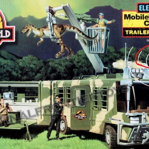 🗺️ JURASSIC PARK THE LOST WORLD KENNER PÉ DE SUBSTITUIÇÃO PARA