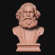 02.jpg Karl Marx 3D printable sculpture 3D print model