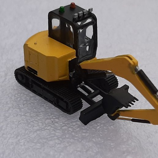 JCB-86-Painted.jpg JCB 86 Mini Digger N Gauge 1:148 Scale