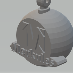 1.png 3D-Datei FHW: Die MERK-Kugel als Weihnachtsschmuck kostenlos・3D-Druck-Idee zum Herunterladen