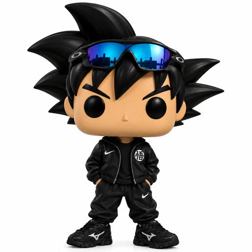stylized Goku