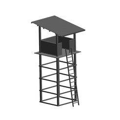 1.png OBJ-Datei Wachturm・3D-Drucker-Vorlage zum herunterladen