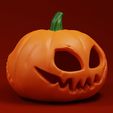 Pumpkin1-0003.jpg Halloween Pumpkin 3D Print Model