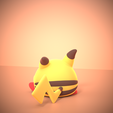 pika-kirby-15.png kirby pikachu - pikakirby 3D print model