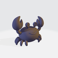 8.png Crab -3d model