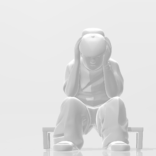 👦 HOMIES FIGURE LONELY BOY・ STL File for 3D printing・Cults