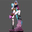 1.jpg JINX LEAGUE OF LEGENDS PRETTY sexy GIRL GAME ANIME CHARACTER LOL
