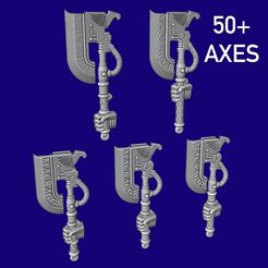 21381636-EDBB-4933-AB45-81CC4182E523.jpeg 3D file SM HH Ultra Axe・Template to download and 3D print