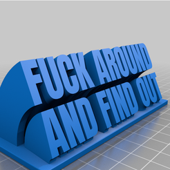 FAFO.png Archivo STL gratis FAFO・Objeto de impresión 3D para descargar