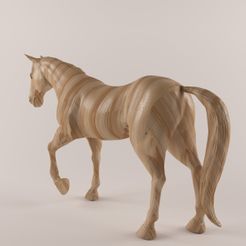 Back View.jpg Wooden Horse-43