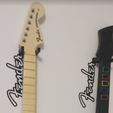 fender-2.png Fender Guitar Hero / Rockband wall hanger