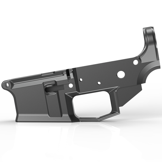 🔫 AR15 FORGED LOWER RECEIVER・ 3D File for 3D printing・Cults