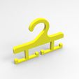 cap-holder0123.78.jpg Head Cap Holder for Hanger | Multi Cap Organizer Hook STL Designed in Fusion 360