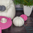 Screen-Shot-2023-02-12-at-14.50.07.png DOLLHOUSE  POUFS - 1:12 SCALE MINIATURE MODERN FURNITURE FOR DOLLS