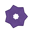 fidget_star_7_8.stl Estrella de la mariposa