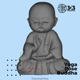 4.png Yoga Pose Buddha for Happiness - Set of 4