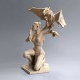 02 def  a 20170212_115916p.jpg Archivo STL Mujer y dragón・Diseño para descargar y imprimir en 3D
