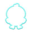 1.png Easter Chicks Cookie Cutter | STL File