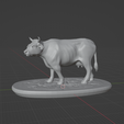 pose_3_cow_horns_base.png Cattle Miniatures/Statues Set (32m and 1:24 scale)