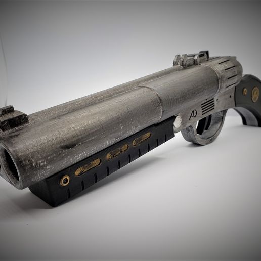 K-211 Sci-Fi Shotgun for PPS Airsoft Shells 3D model