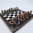 1.jpg Fantasy Chess Set – Mythical Creatures Edition