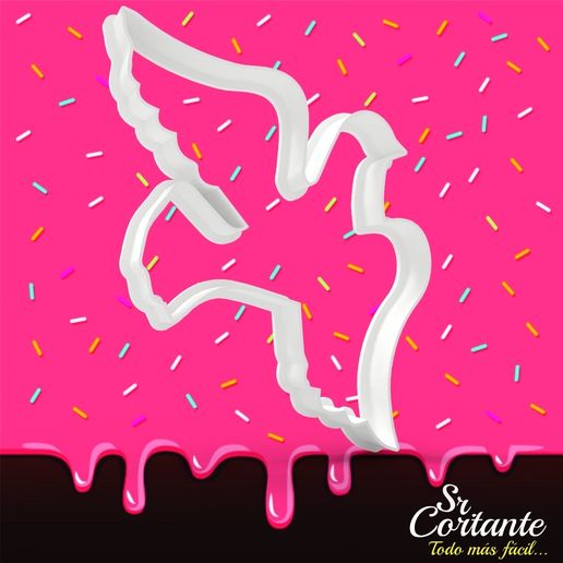 CUTTER OF COOKIES MERRY CHRISTMAS - 3D model önizlemesi