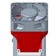 adapter_40x40_to_60x60_3.jpg Adattatore ventola da 40x40 radiale a 60x60 - Radial fan duct adapter 40x40 to 60x60