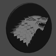 Stark.png Game of Thrones Coasters
