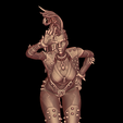 blender_VKK8KeQbpp.png Punk Storm, Ororo Munroe, X-men, Figurine habillée, de Marvel Rivals pour impression 3d