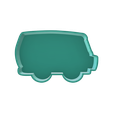 Mystery-Machine-Outline-render.png Mystery Machine Cookie Cutter