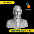 William-Henry-Harrison-Personal.png 3D Model of William Henry Harrison - High-Quality STL File for 3D Printing (PERSONAL USE)