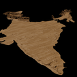 6.png Topographic Map of India – 3D Terrain