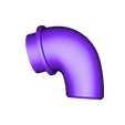 LEFT_EYE_HOSE_INSERT.STL Descargar archivo STL gratis Fallout 3 - T45-d Power Armour Helmet・Modelo para la impresora 3D