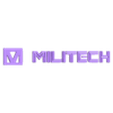 Militech_Full_Logo_Spaced_Out.stl Militech Logo