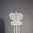 IMG_7427.jpg Baby Elephant Bookmark