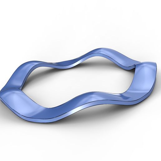 STL file Wave washer・3D printable model to download・Cults