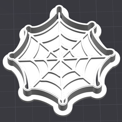 spidey-web.png Spiderman's Web Cookie Cutter and Stamp