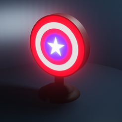 render_005.png Captain America Lamp