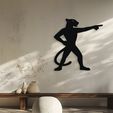 mockup_01.jpg Panther Pointing Wall Decor Art