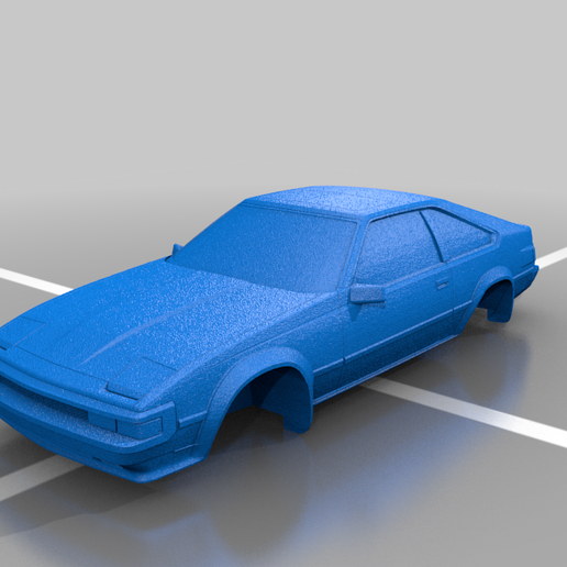 🚗 Toyota Celica Supra MK2・Free STL File for ・Cults