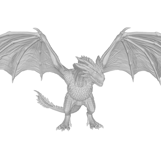 "Drakar" — Dragon fan art inspired by "Game of Thrones"