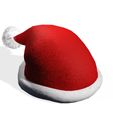 0_00038.jpg SANTA HAT 3D MODEL - 3D PRINTING - OBJ - FBX - 3D PROJECT CREATE AND GAME READY SANTA HAT