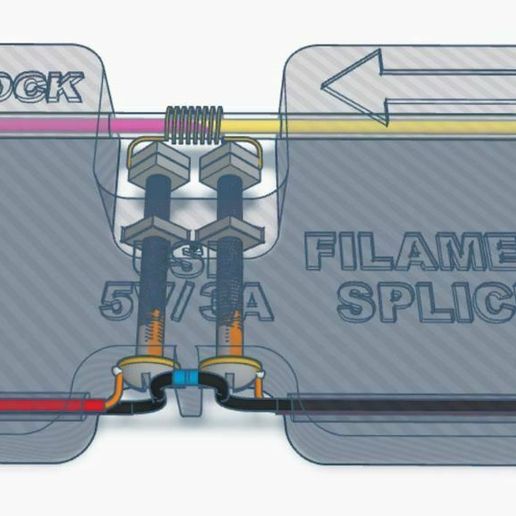 bca992fd-4949-4824-982a-57e6ada37a4a.JPG AUTO FILAMENT SPLICER (AFS V1) UTILIZANDO A SUA IMPRESSORA 3D BOWDEN (por exemplo, Ender 3/PRO)